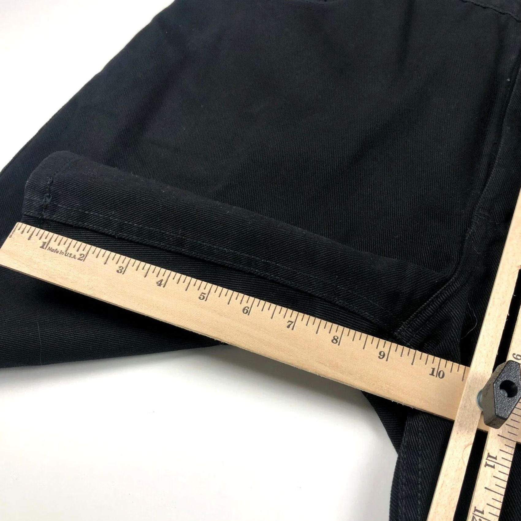 Bugle Boy VINTAGE Bugle Boy Jeans 40W VTG Mens Casual Denim Jean Shorts Black Size US 40 / EU 56 - 6 Thumbnail