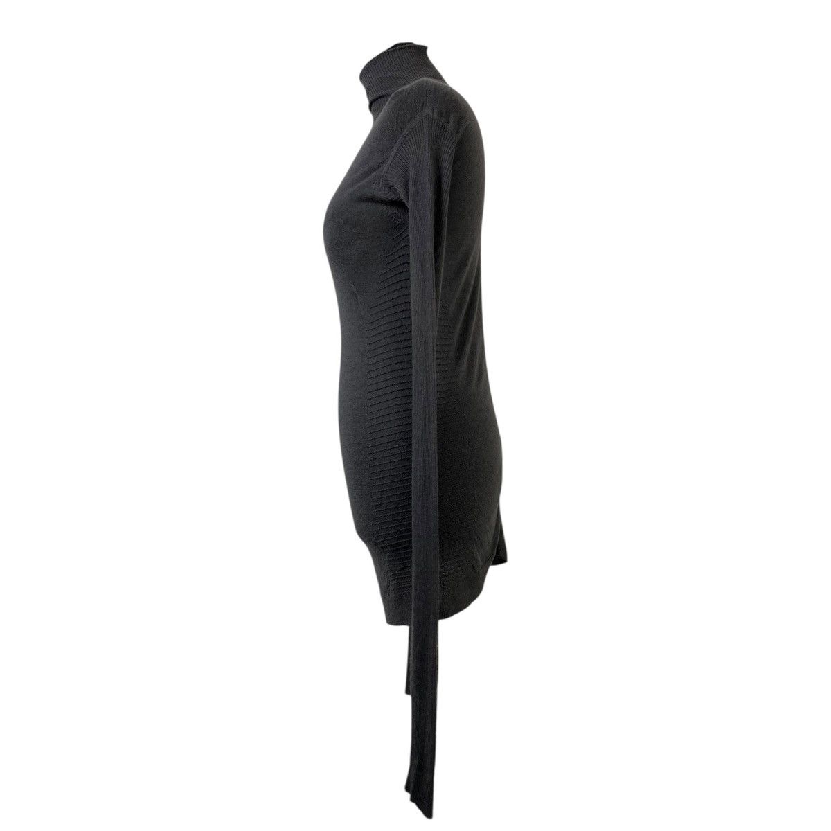 Rick Owens Rick Owens Gleam A/W 10 Cashmere Ribbed Long Sleeve Dress Size S / US 4 / IT 40 - 3 Thumbnail