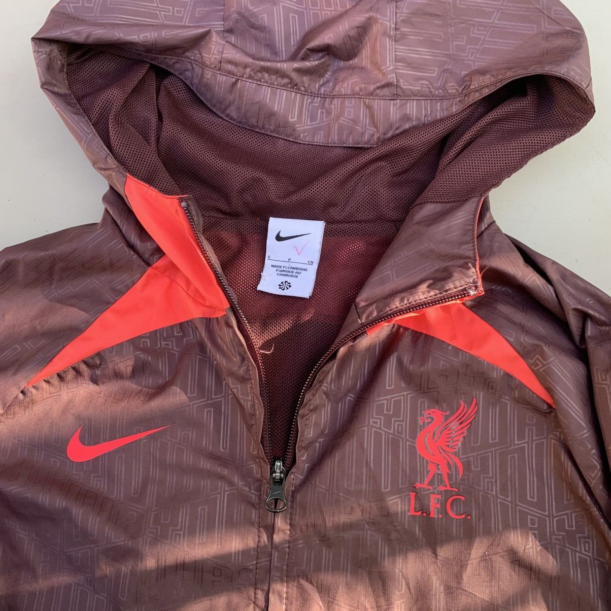 Nike Nike FC Liverpool jacket size S sportswear rare red Size US S / EU 44-46 / 1 - 5 Thumbnail