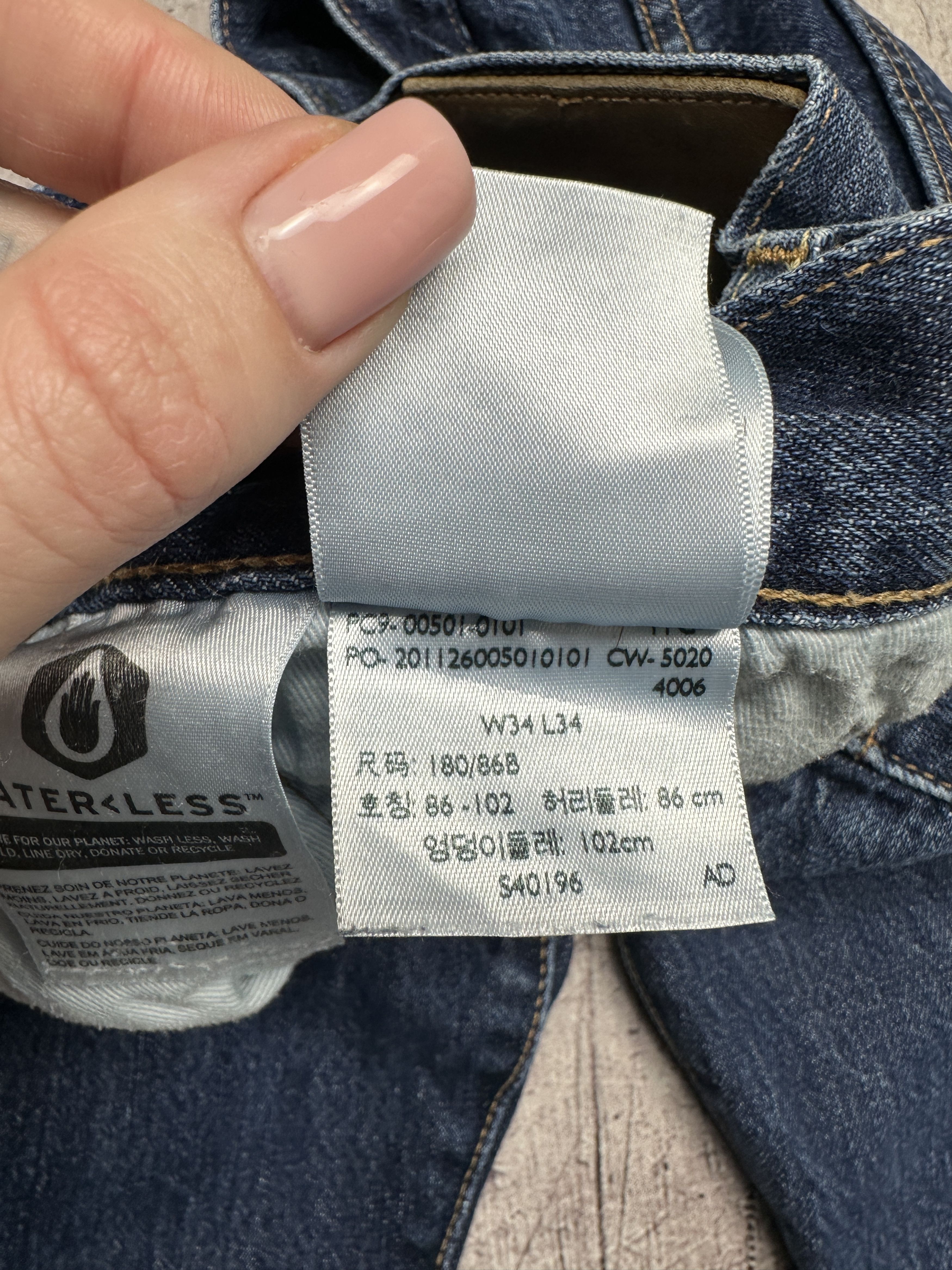 Levi's Levi's 501 Mens Premium Denim Pants Jeans Size US 34 / EU 50 - 10 Thumbnail