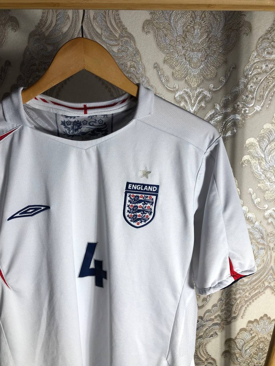 Umbro × Vintage VERY RARE UMBRO ENGLAND RETRO SOCCER JERSEY BLOKECORE Y2K Size US XL / EU 56 / 4 - 4 Thumbnail