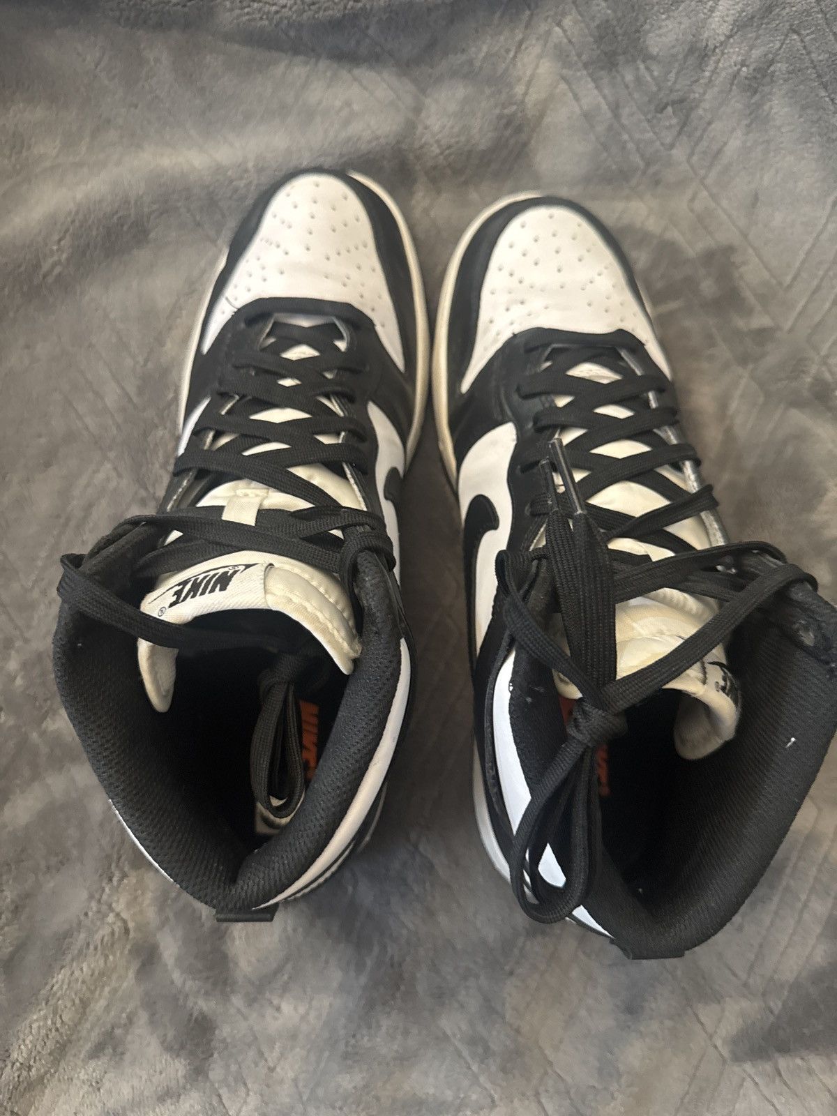 Nike Nike dunk panda high top Size US 10 / EU 43 - 4 Thumbnail