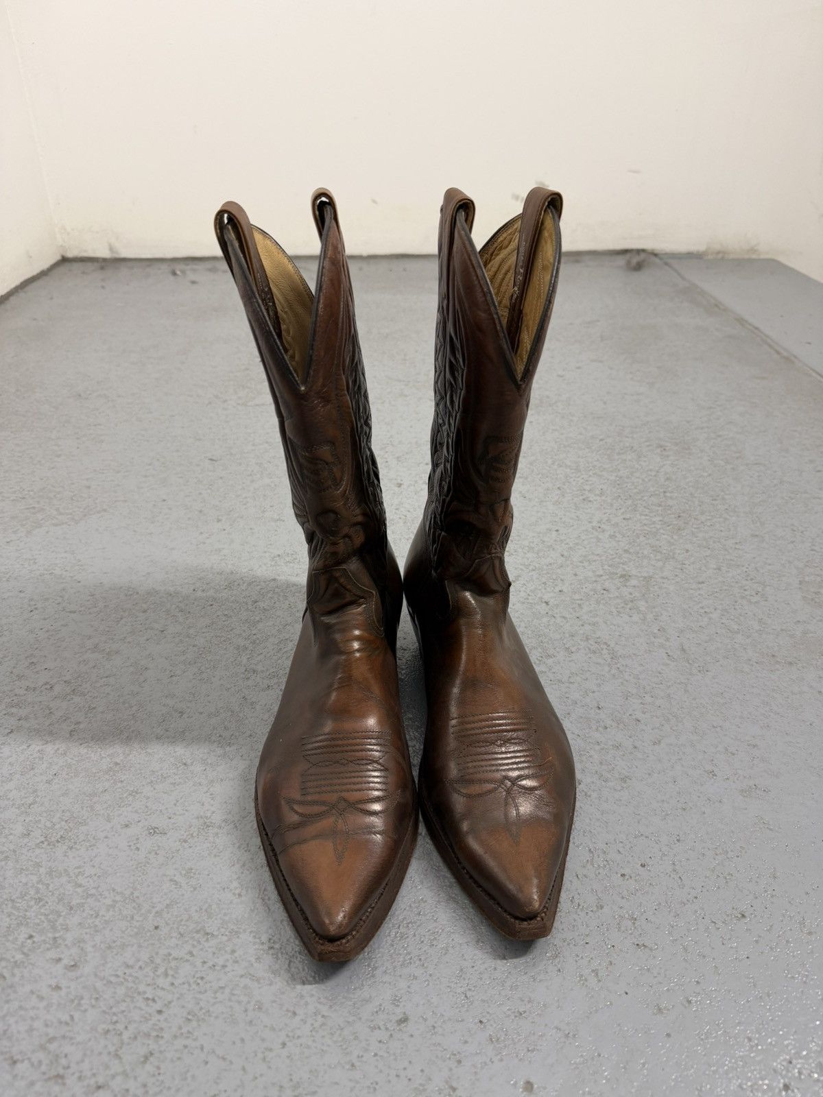 Cowboy Equipment Botas Romero Leather Cowboy Boots Size US 9.5 / EU 42-43 - 3 Thumbnail