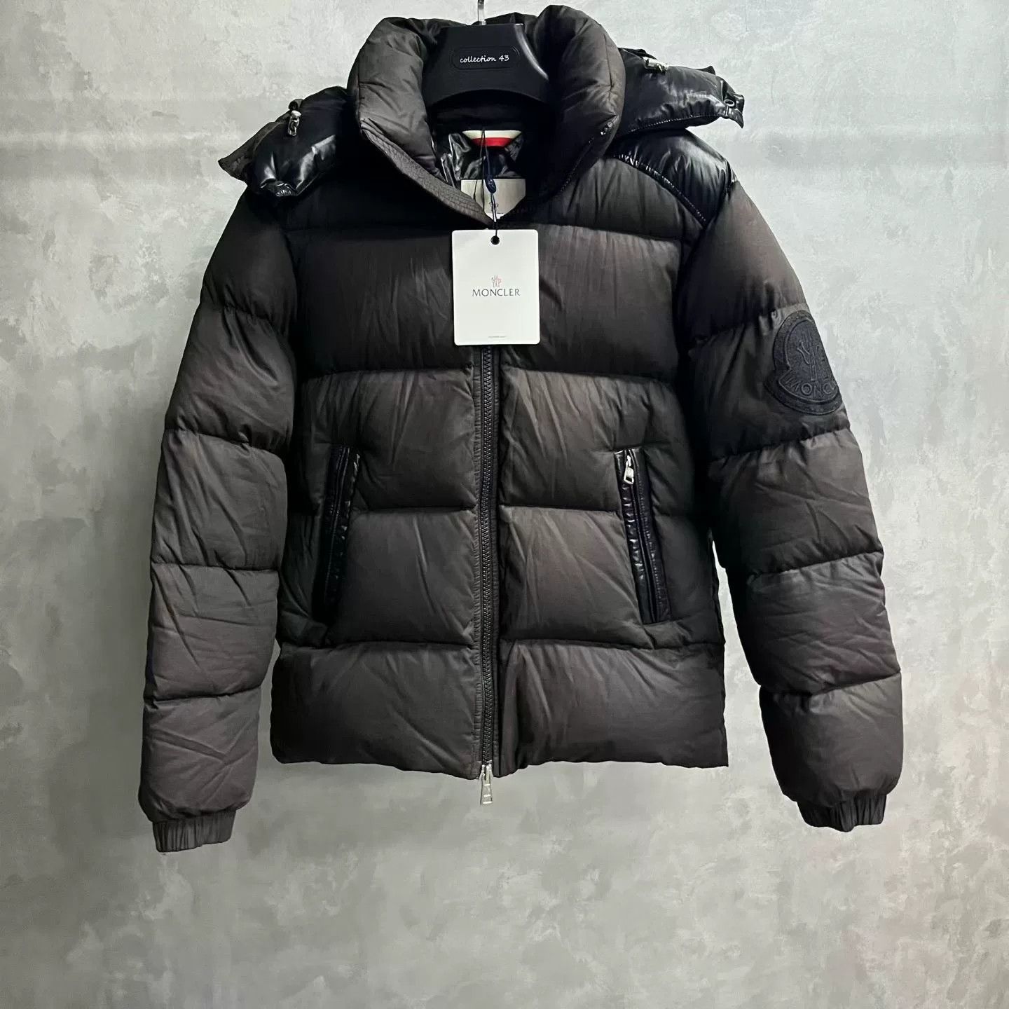 Moncler Moncler Brown Hooded Down Jacket Size US S / EU 44-46 / 1 - 1 Thumbnail