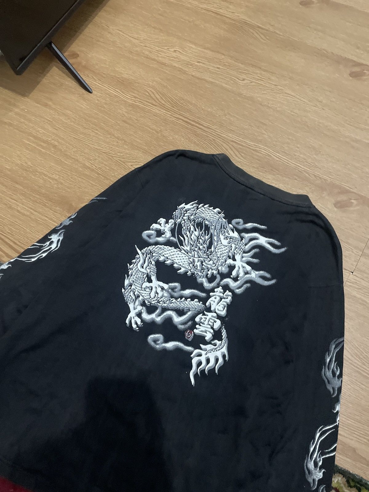 Bullet Noise × Vintage Bullet Noise Dragon Longsleeve Size US XL / EU 56 / 4 - 2 Thumbnail