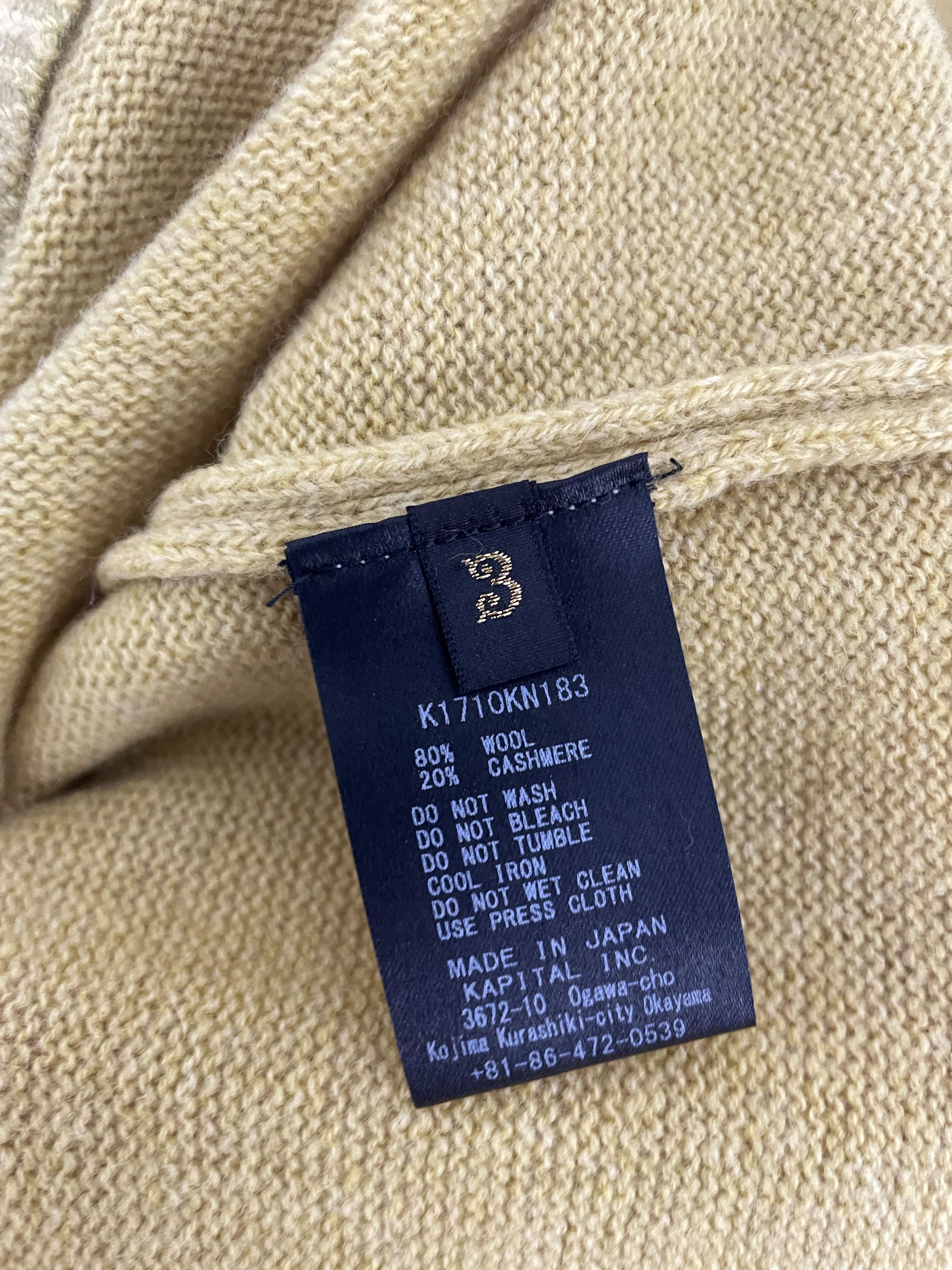 Kapital Cashmere Sweater Size US L / EU 52-54 / 3 - 5 Thumbnail