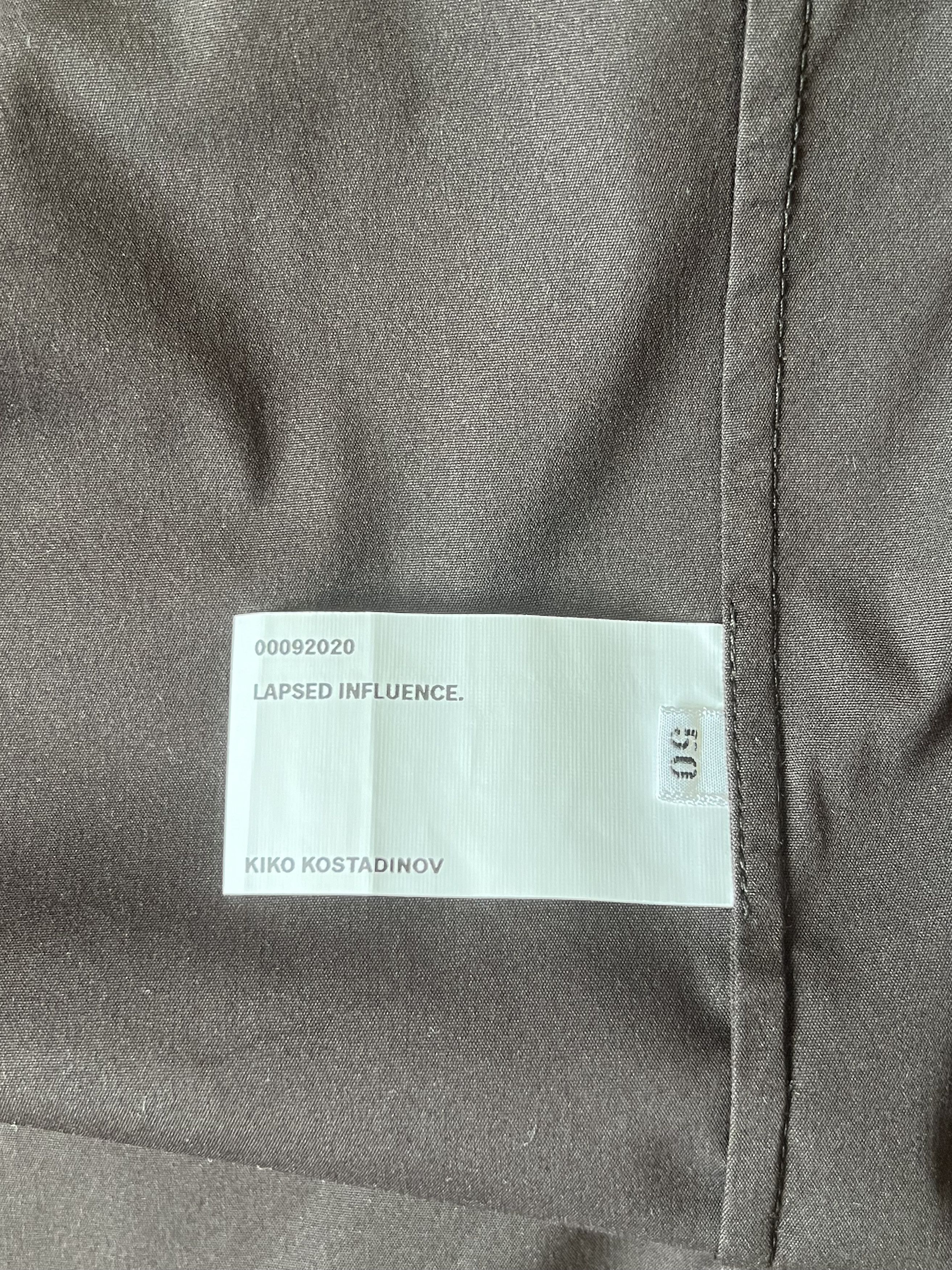 Kiko Kostadinov 💚 20AW Kiko Kostadinov Marcel Shirt Jacket Mink Brown NEW Size US L / EU 52-54 / 3 - 12 Thumbnail