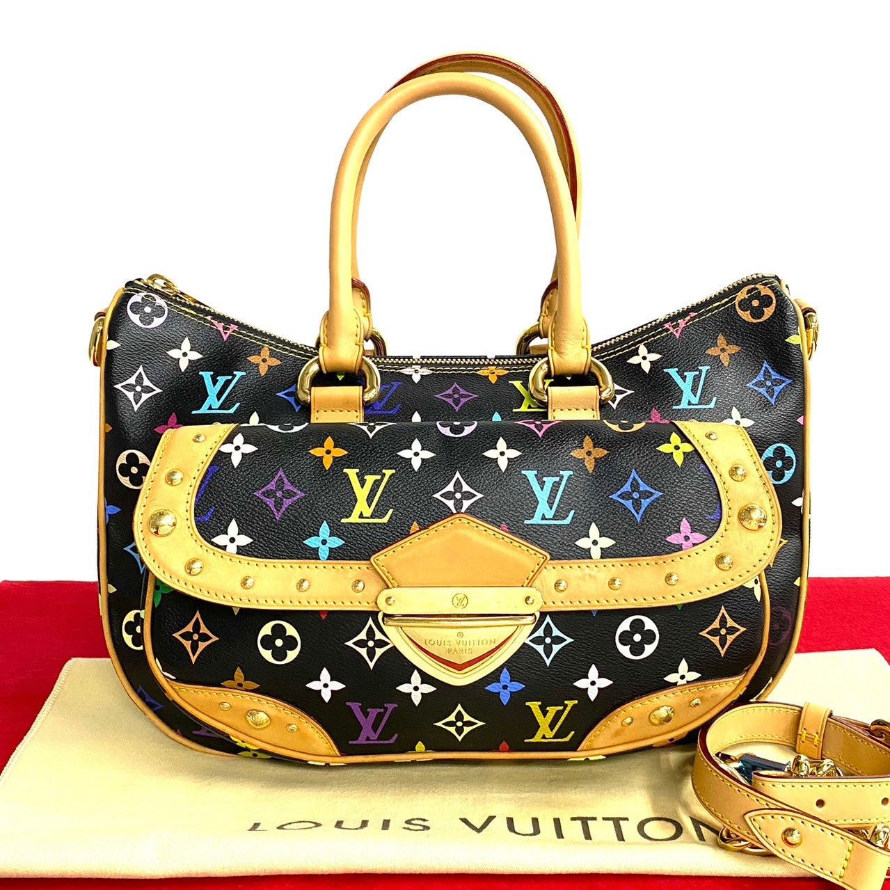 Louis Vuitton Louis Vuitton Shoulder Bag Black Leather Size ONE SIZE - 1 Thumbnail