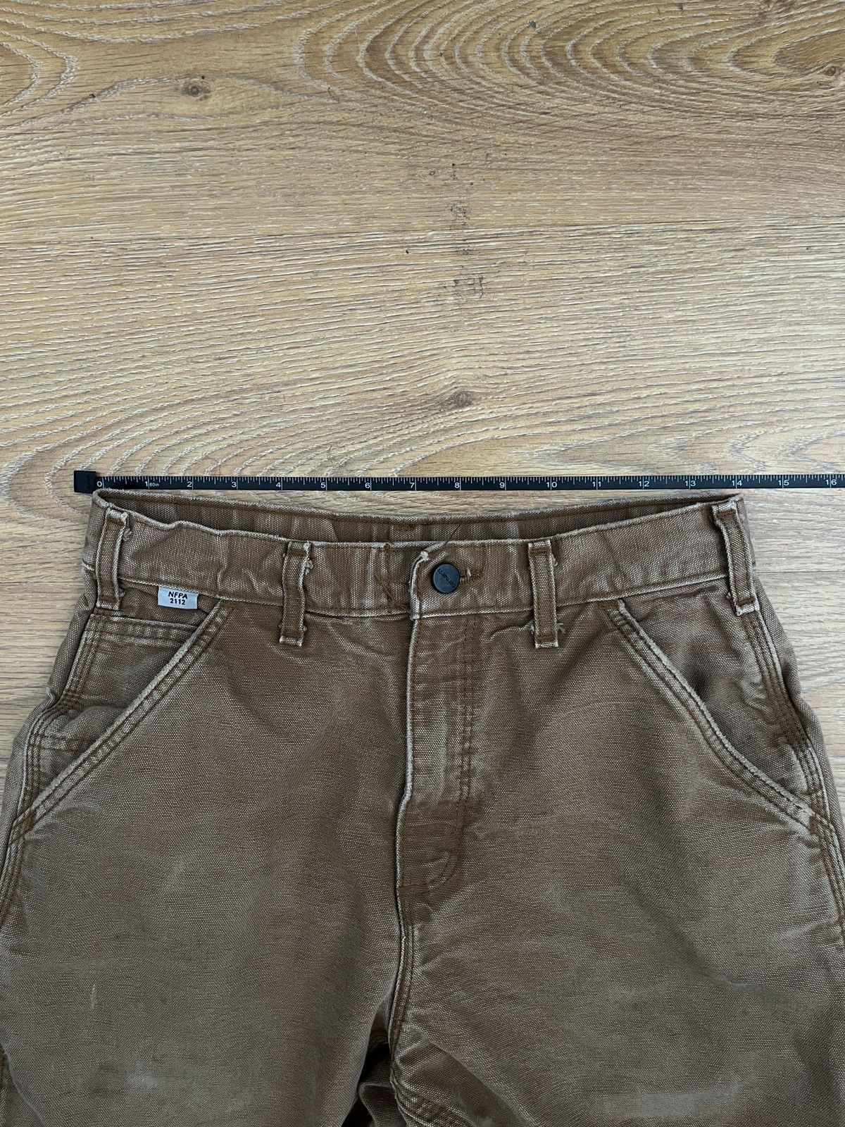 Vintage vtg carhartt pants light brown Size US 29 - 9 Thumbnail