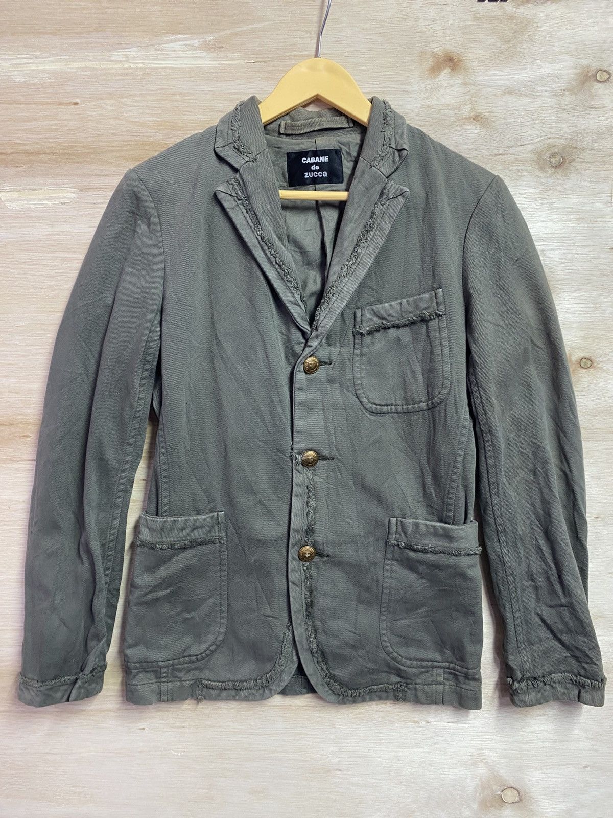 CABANE de ZUCCa Cabane de Zucca Comme des gargons jacket Size US M / EU 48-50 / 2 - 1 Thumbnail