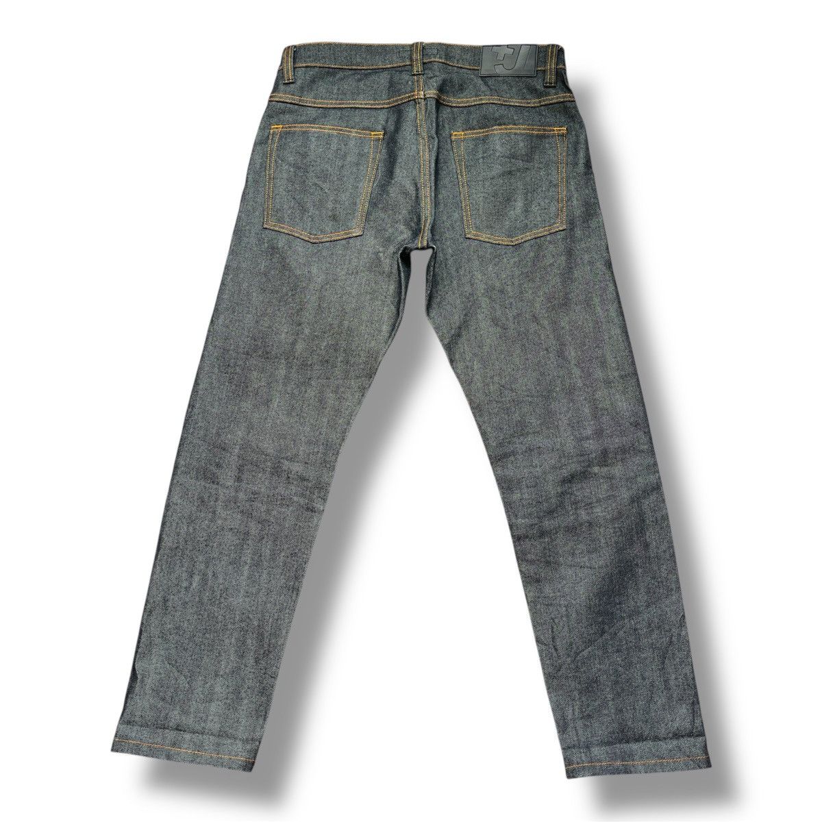 Raf Simons Grails Jil Sander Raf Simons Black Redline Selvedge Jeans Size US 31 - 5 Thumbnail
