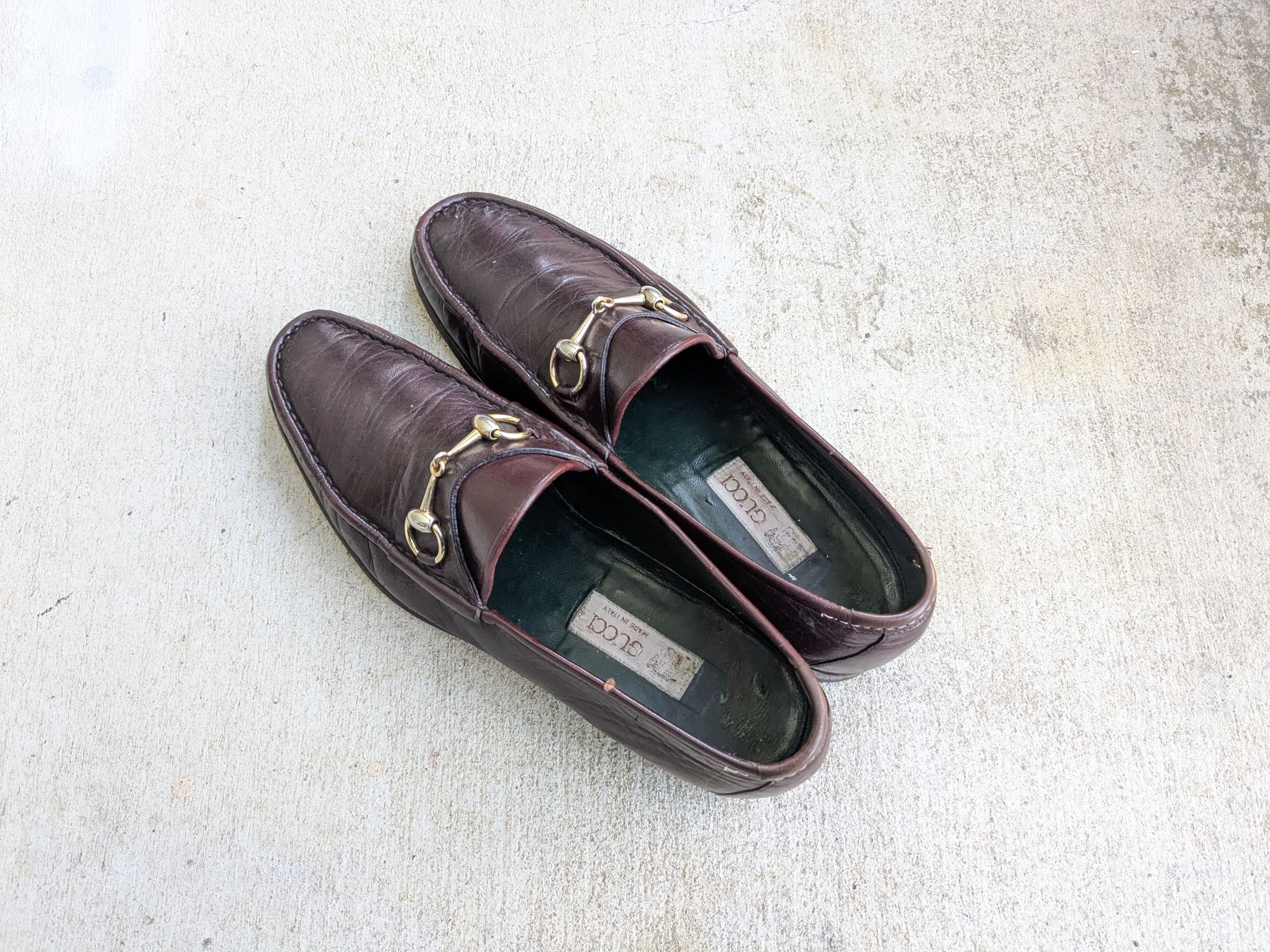 Gucci × Tom Ford Gucci Horsebit Loafers Burgundy 11 Narrow Leather Italy Slip Size US 11 / EU 44 - 15 Thumbnail