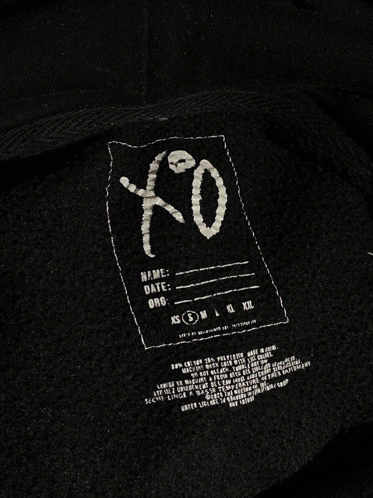 Band Tees × The Weeknd The Weeknd After House X.O black band hoodie Size US S / EU 44-46 / 1 - 15 Thumbnail