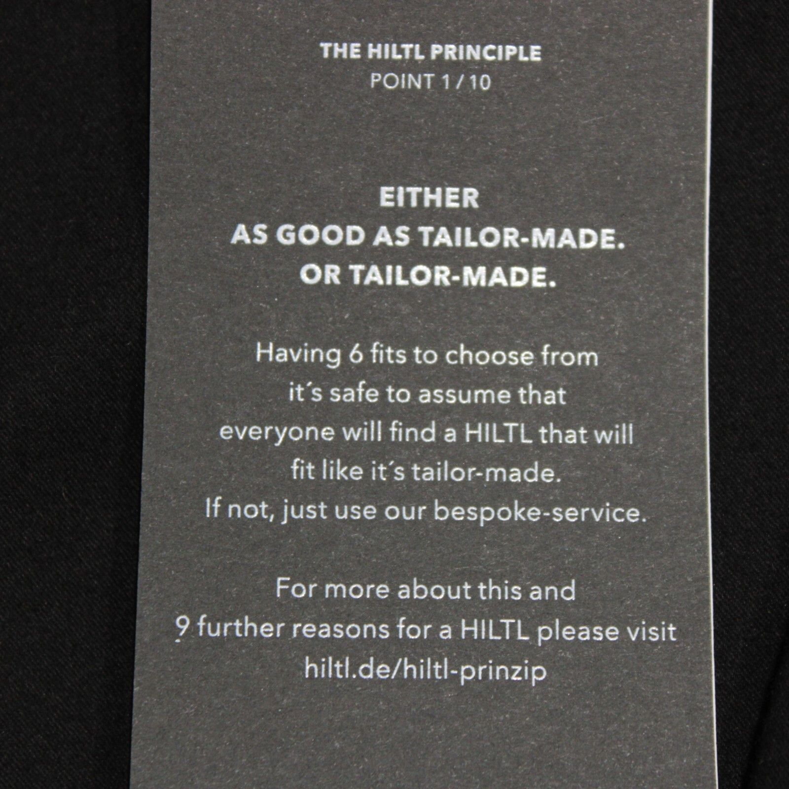 Hiltl Hiltl New with tags Chino Size 34 US In Black Size US 34 / EU 50 - 8 Thumbnail