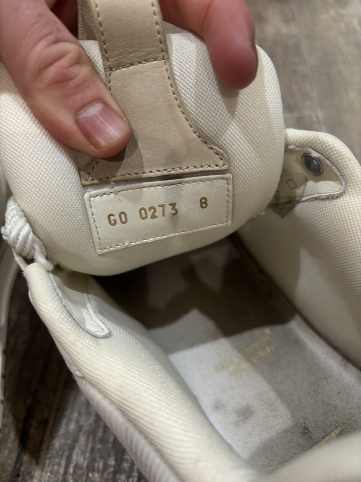 Louis Vuitton Beige and White Skate Sneakers Size US 9 / EU 42 - 5 Thumbnail