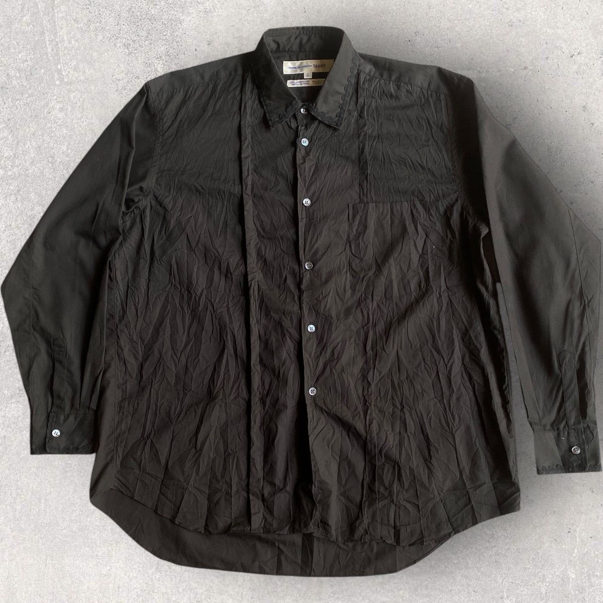 Comme des Garcons Comme Des Garcons Pleated Oversize Shirt Size US S / EU 44-46 / 1 - 3 Thumbnail