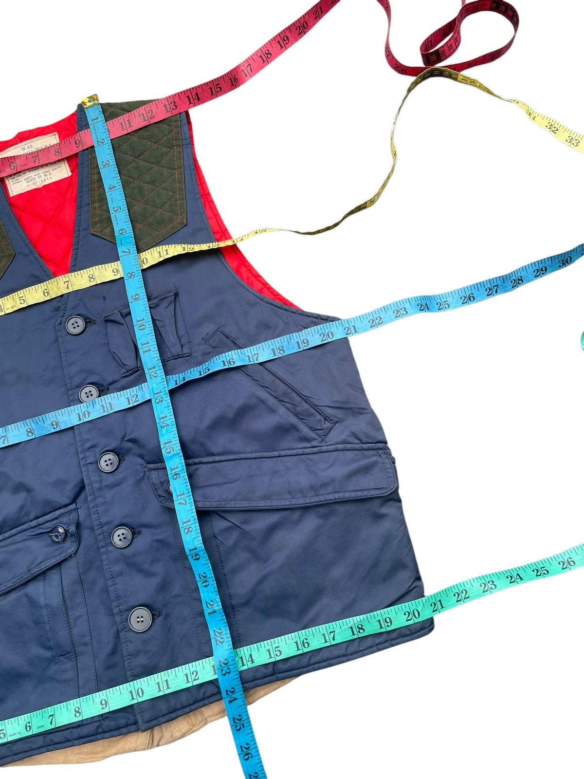 Japanese Brand Vintage W40 Hunting Vest Size US M / EU 48-50 / 2 - 13 Thumbnail
