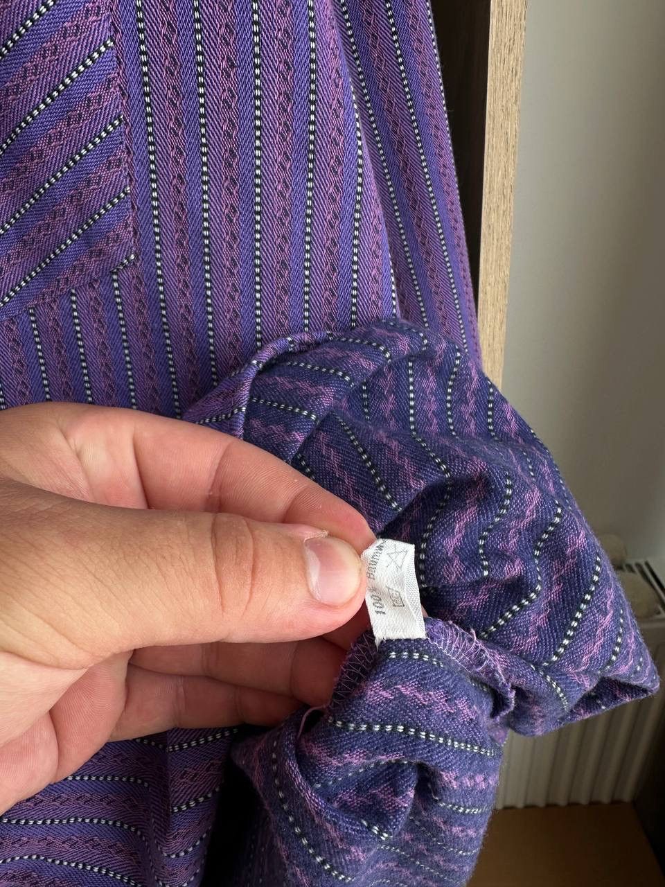 Japanese Brand × Vintage Vintage Atelier Jenni Japanese Violet Shirt Size US L / EU 52-54 / 3 - 8 Thumbnail