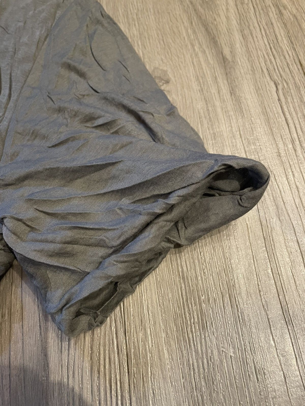 Rick Owens Drkshdw Rick Owens Under Layer Twisted Sleeve (Gray) Size US XL / EU 56 / 4 - 2 Thumbnail