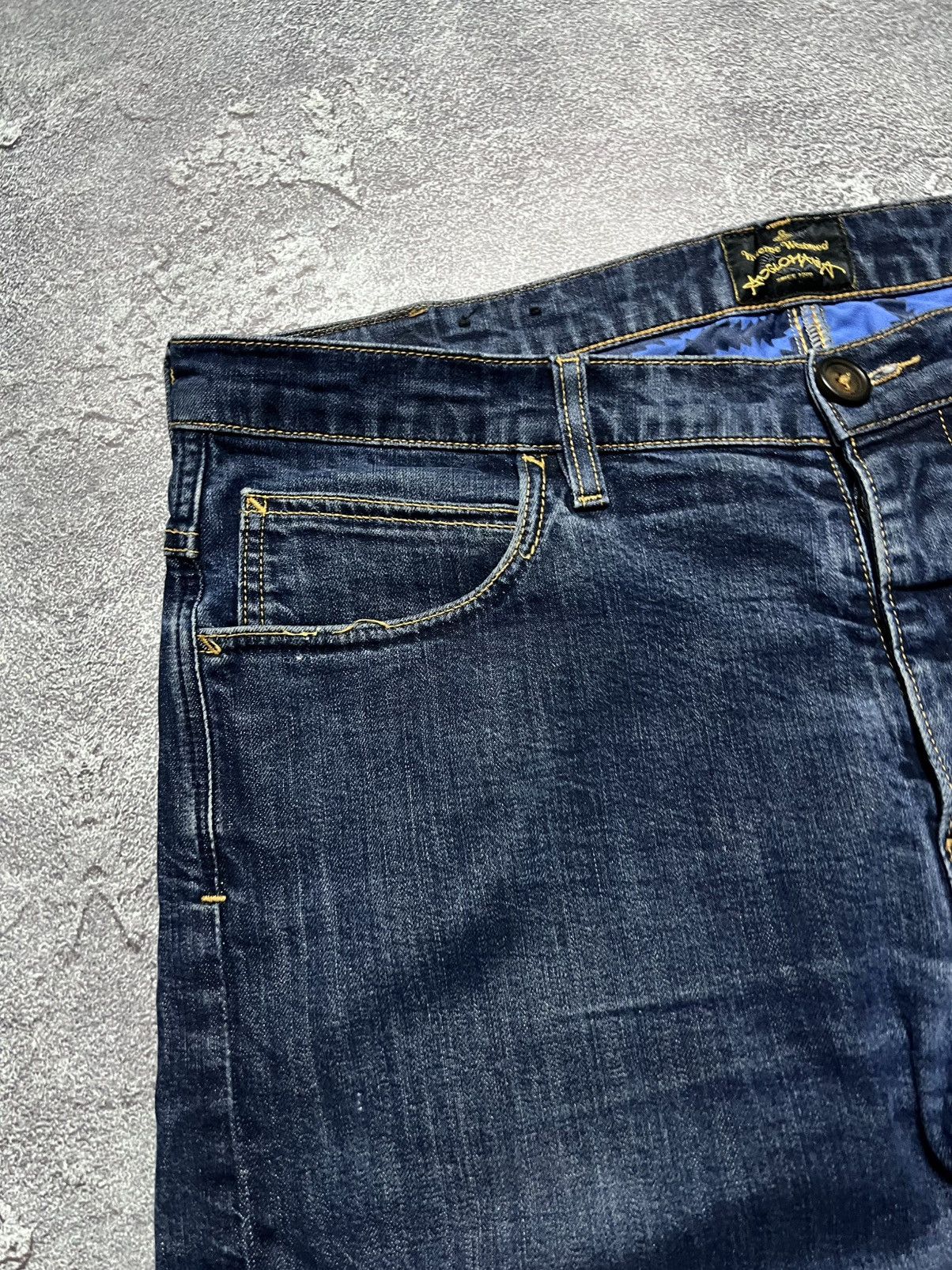 Vivienne Westwood Vintage Vivienne Westwood Jeans Big Logo Anglomania Orb Satu Size US 34 / EU 50 - 14 Thumbnail