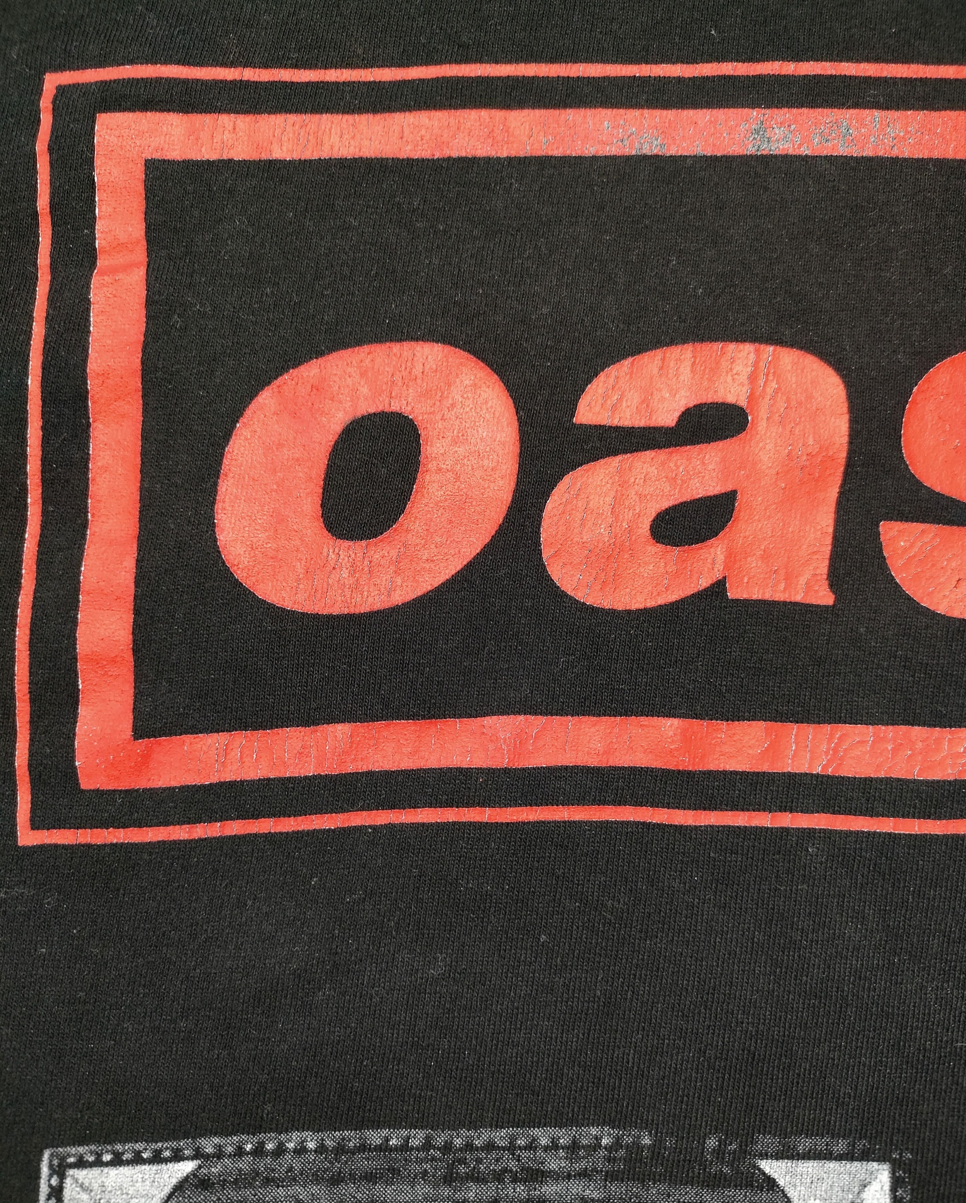 Band Tees 90s OASIS 'Shakermaker' Long Sleeve Vintage Tee Size US XL / EU 56 / 4 - 8 Thumbnail