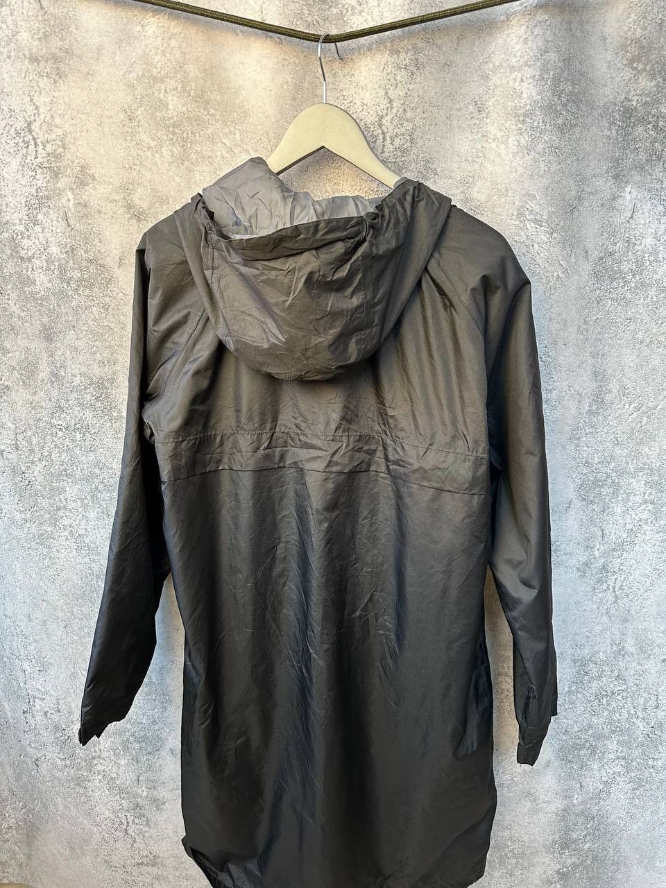 K-Way K-Way Long Rain Coat Windbreaker Jacket LAB Size L / US 10 / IT 46 - 3 Thumbnail