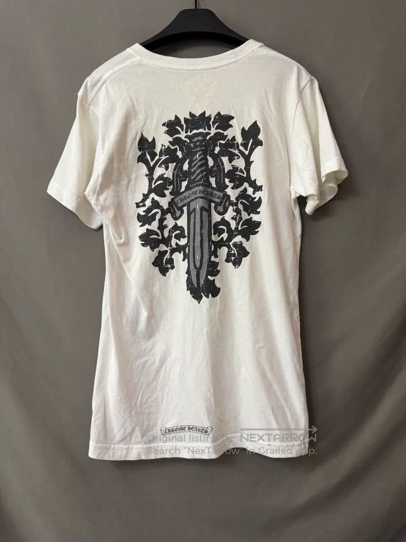 Chrome Hearts CHROME HEARTS Size S White vine sword short sleeve Size S / US 4 / IT 40 - 1 Thumbnail