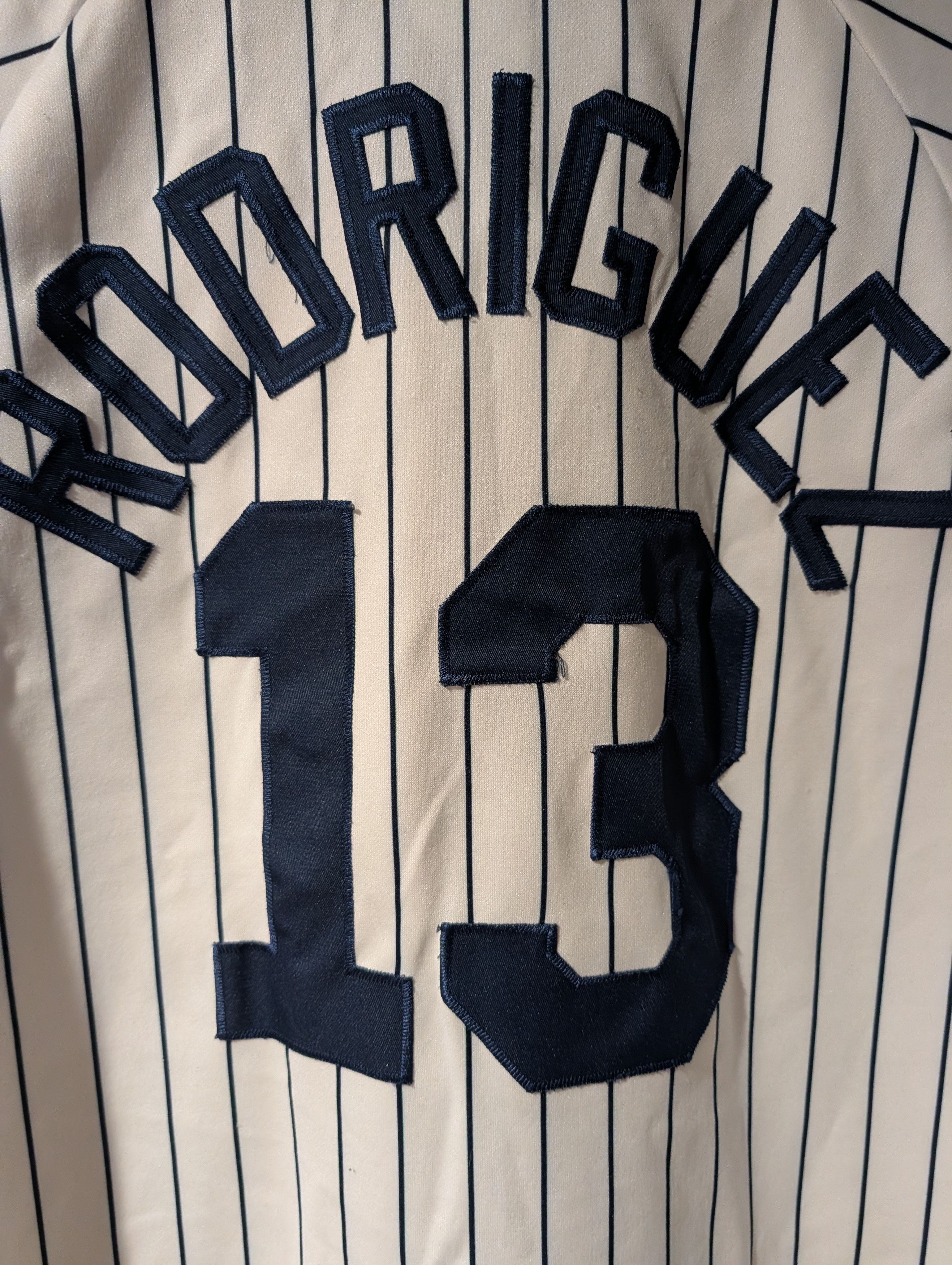 MLB Vintage Y2K New York Yankees Rodriguez MLB Baseball Jersey Size US L / EU 52-54 / 3 - 2 Thumbnail