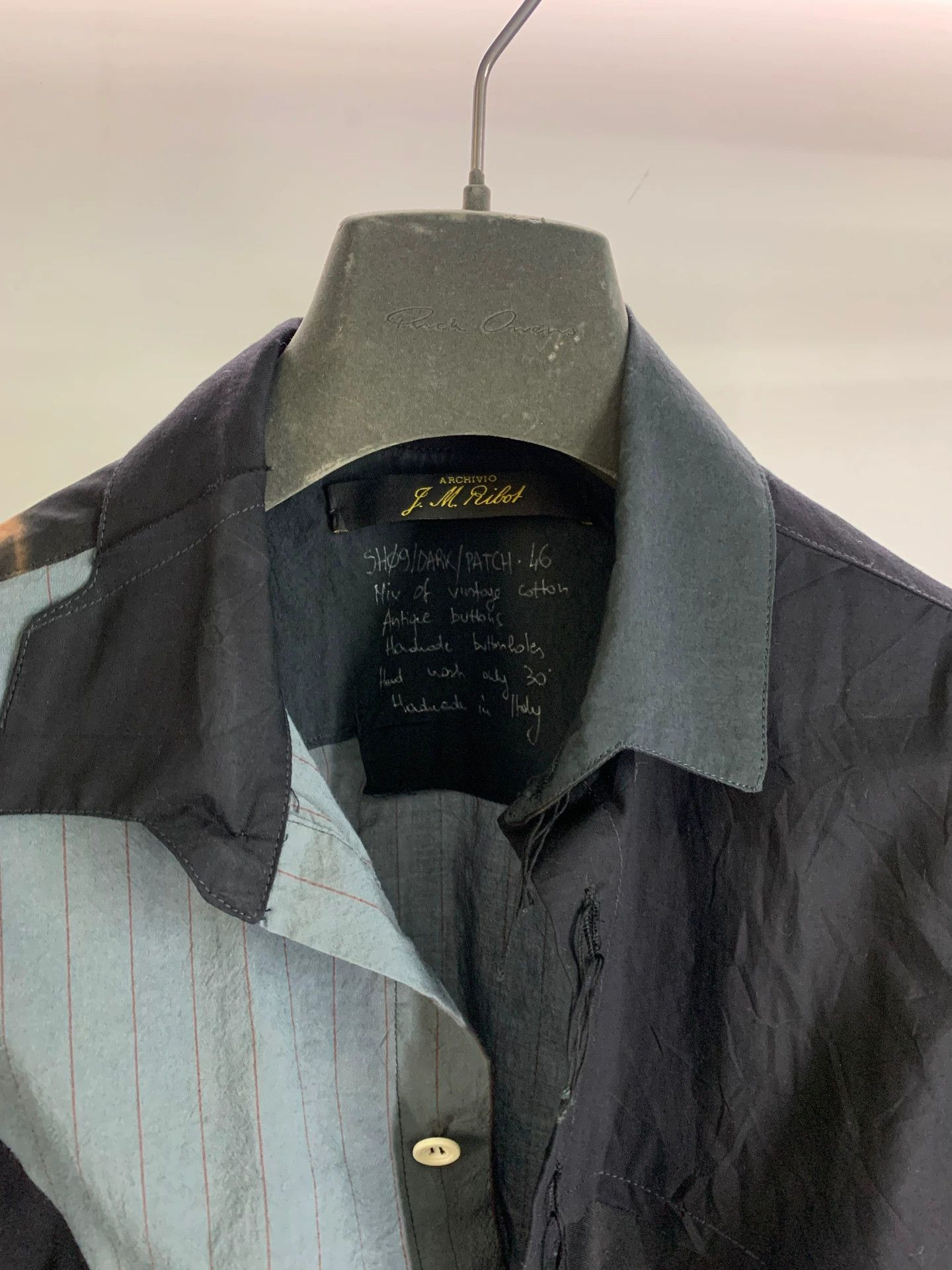 Archivio J.M. Ribot ARCHIVIO JM RIBOT Patchwork Shirt 46 Near Mint Size US S / EU 44-46 / 1 - 3 Thumbnail