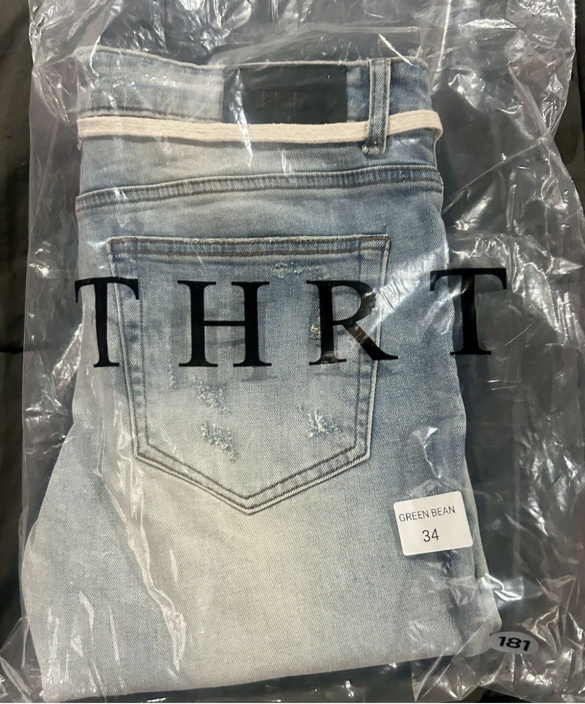 Other THRT Denim - "Highest Heights" graphic patch slim jeans s34 Size US 34 / EU 50 - 16 Thumbnail