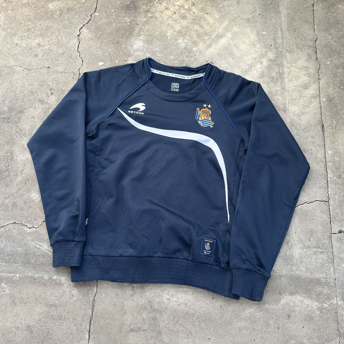 Vintage Vintage 90s Real Sociedad Astore sweatshirt Size US M / EU 48-50 / 2 - 2 Thumbnail