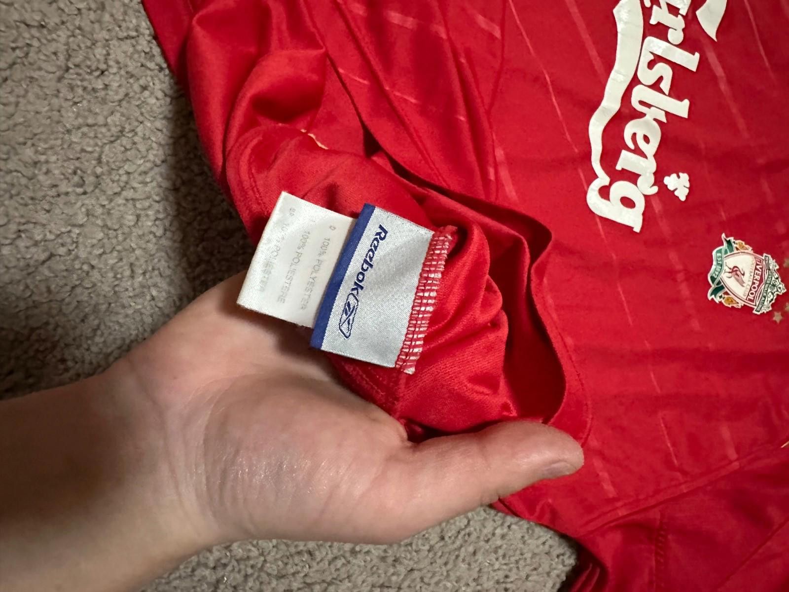 Reebok Reebok Liverpool 2005/2006 Home Football Shirt Soccer Jersey Size ONE SIZE - 6 Thumbnail