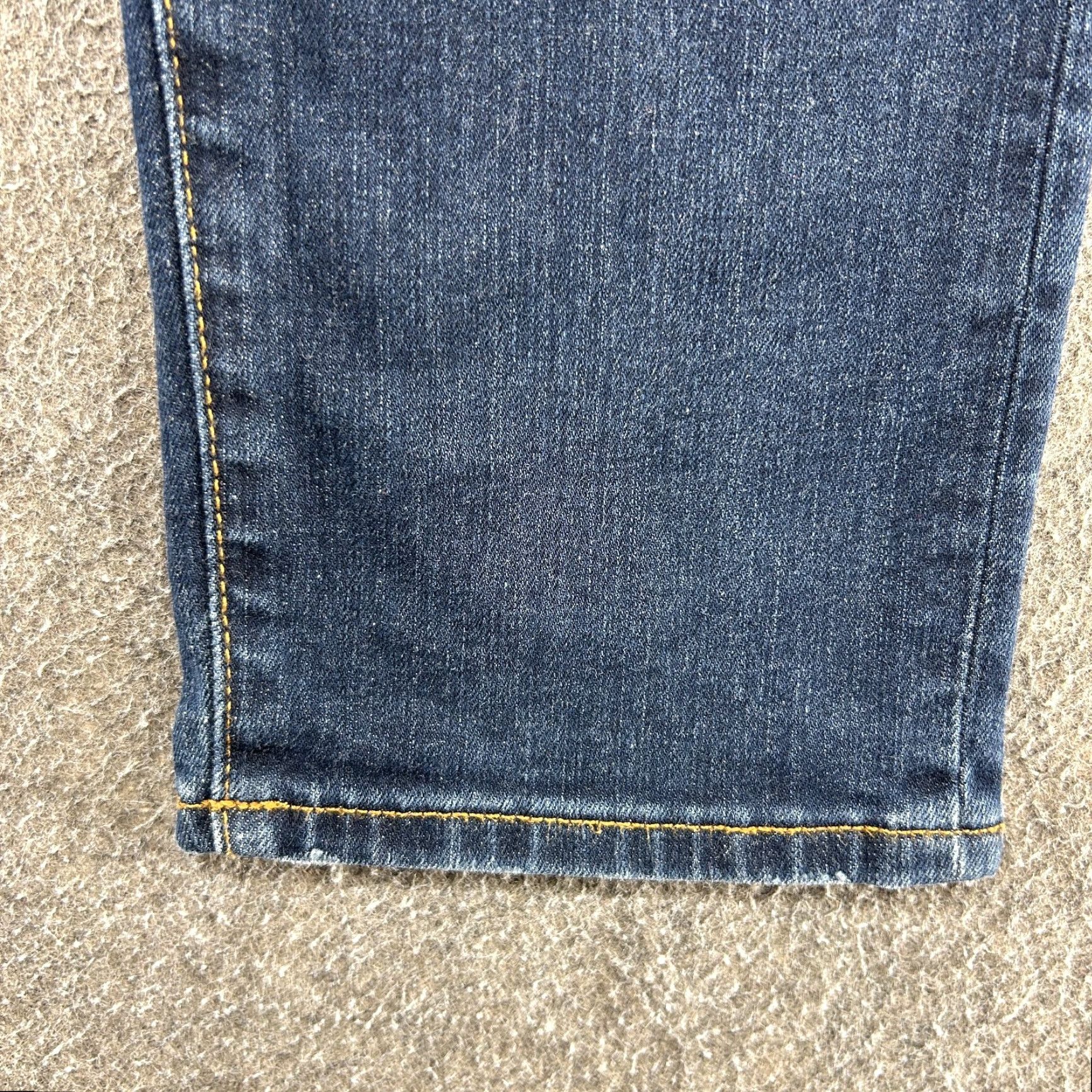 American Eagle Outfitters VINTAGE American Eagle Jeans Mens 28x30 Slim Straight Leg Dark Blue Denim Size US 28 / EU 44 - 6 Thumbnail