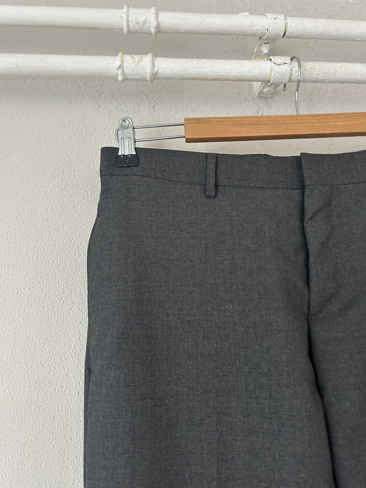 Dior Grey Wool Pants Size US 32 / EU 48 - 3 Thumbnail