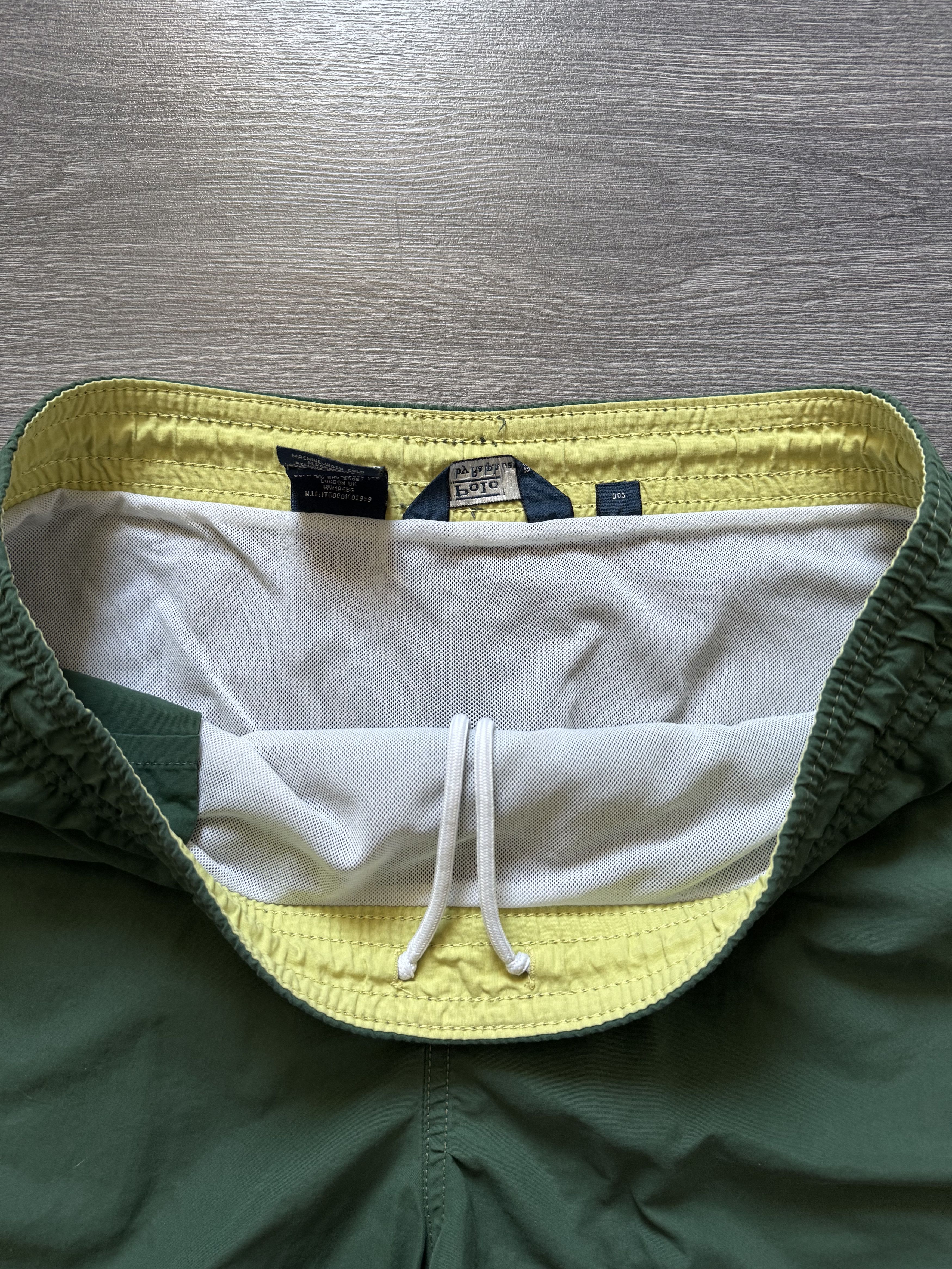 Polo Ralph Lauren Vintage 2000s Polo Ralph Lauren Pony Nylon Swim Shorts Size US 30 / EU 46 - 6 Thumbnail