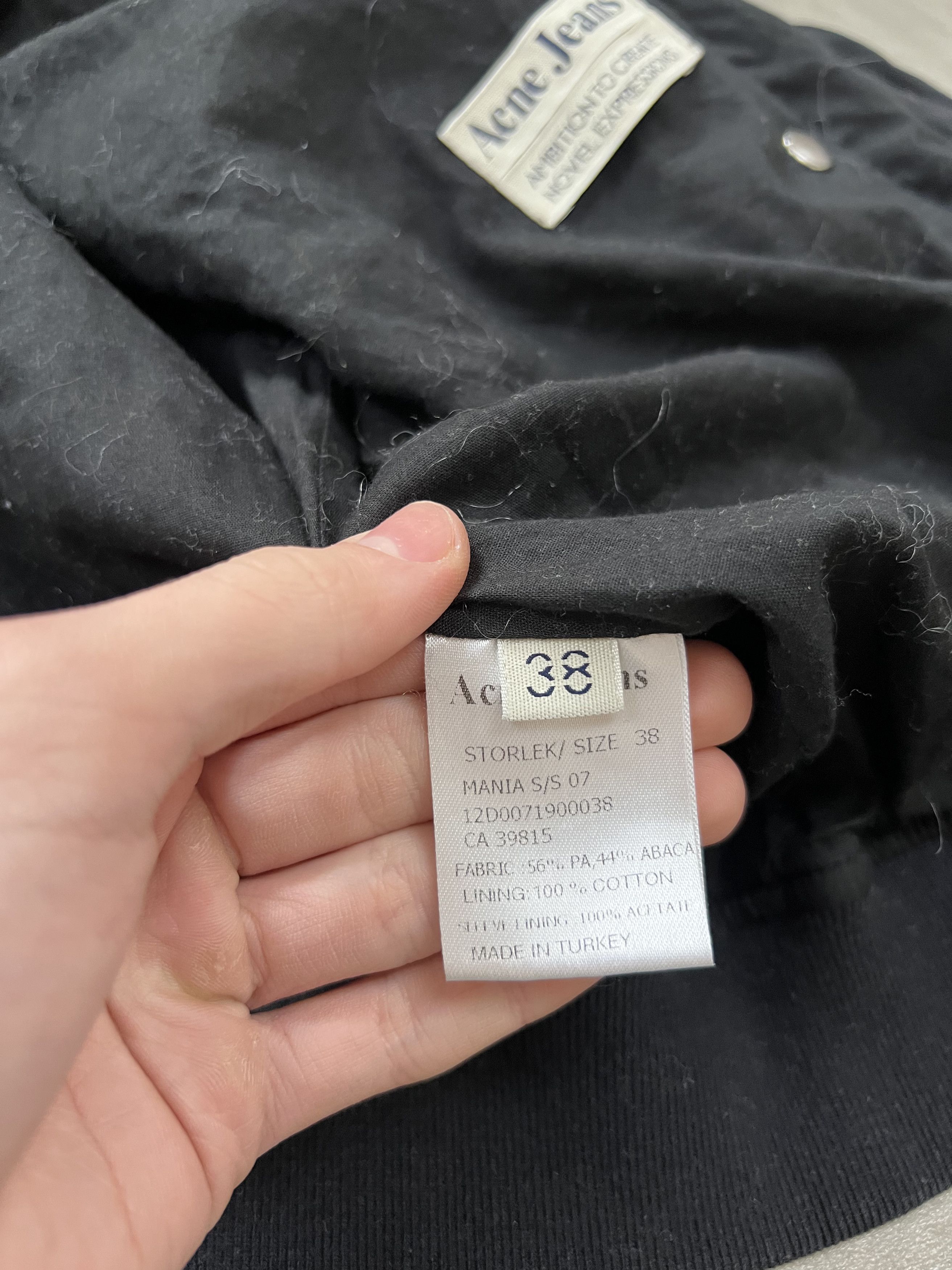 Acne Studios acne studios bomber womens size 38 vintage ss07 Size S / US 4 / IT 40 - 10 Thumbnail