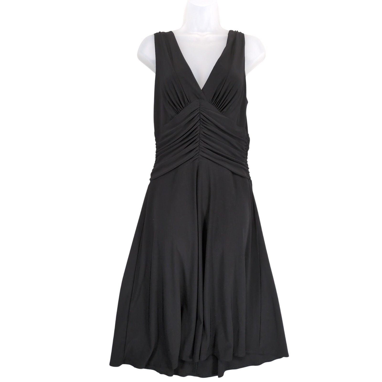 Jones New York Jones New York Sz 8 Little Black Sleeveless Midi Dress Size M / US 6-8 / IT 42-44 - 1 Thumbnail
