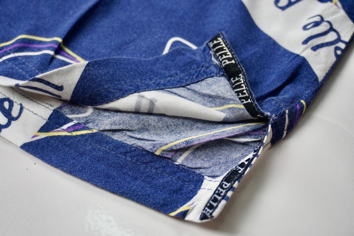 Marc Buchanan × Pelle Pelle × Vintage Pelle pelle marc buchanan overprinted spellout button shirt Size US M / EU 48-50 / 2 - 9 Thumbnail