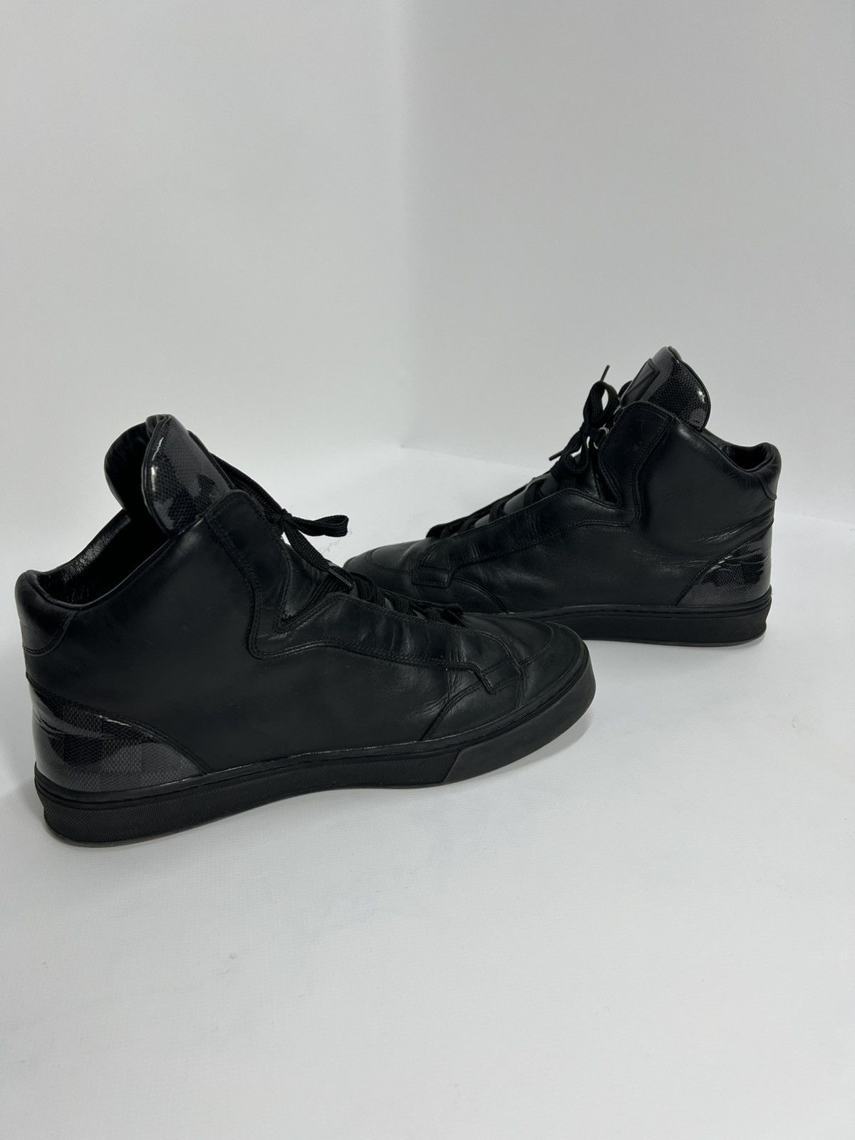 Louis Vuitton Vintage streetwear Louis Vuitton Leather Sneakers Sz UK 7.5 Size US 8.5 / EU 41-42 - 10 Thumbnail