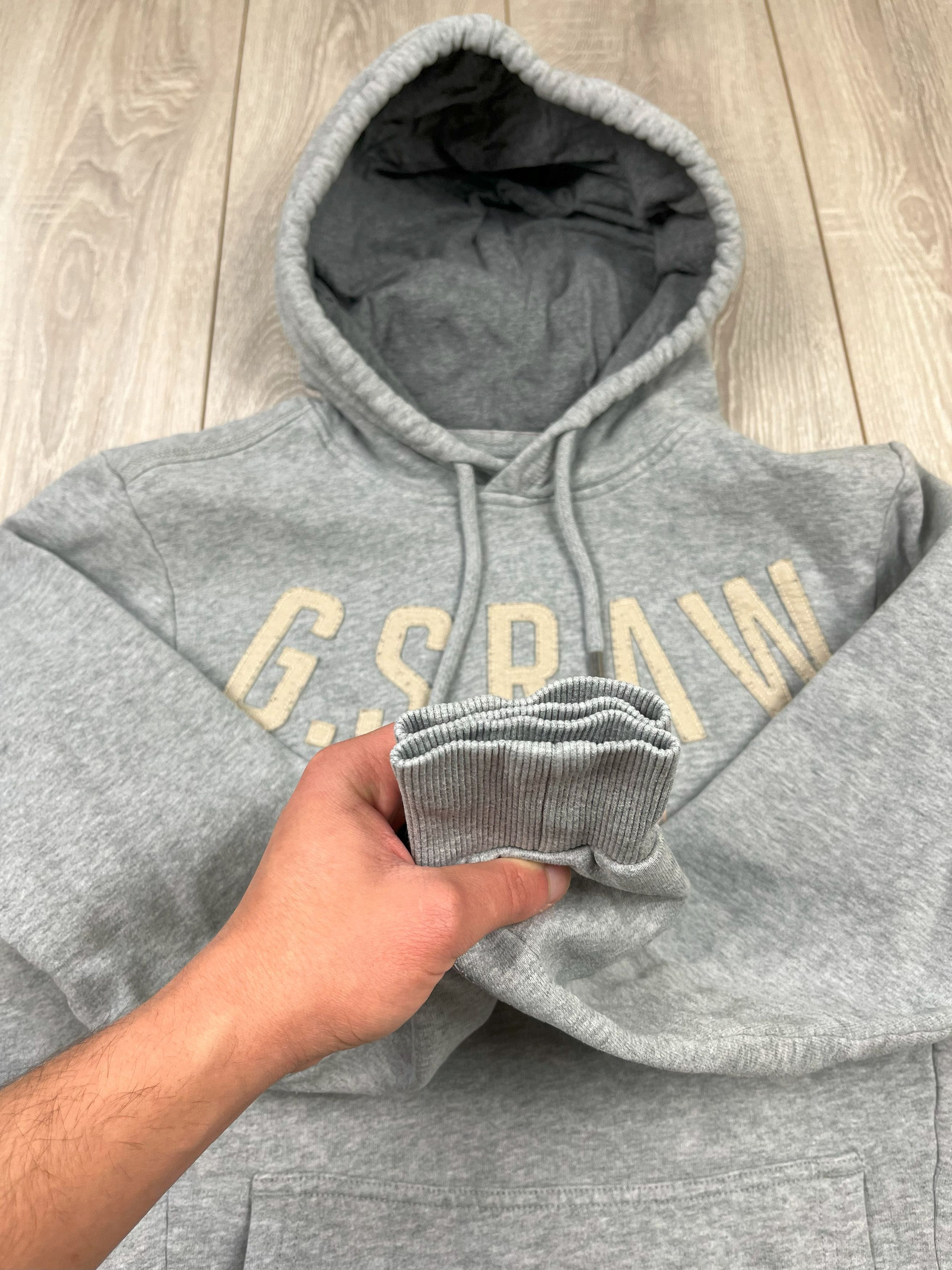 G-Star G Star Raw Kain Hoodie Embroidered Logo Size M Size US M / EU 48-50 / 2 - 8 Thumbnail