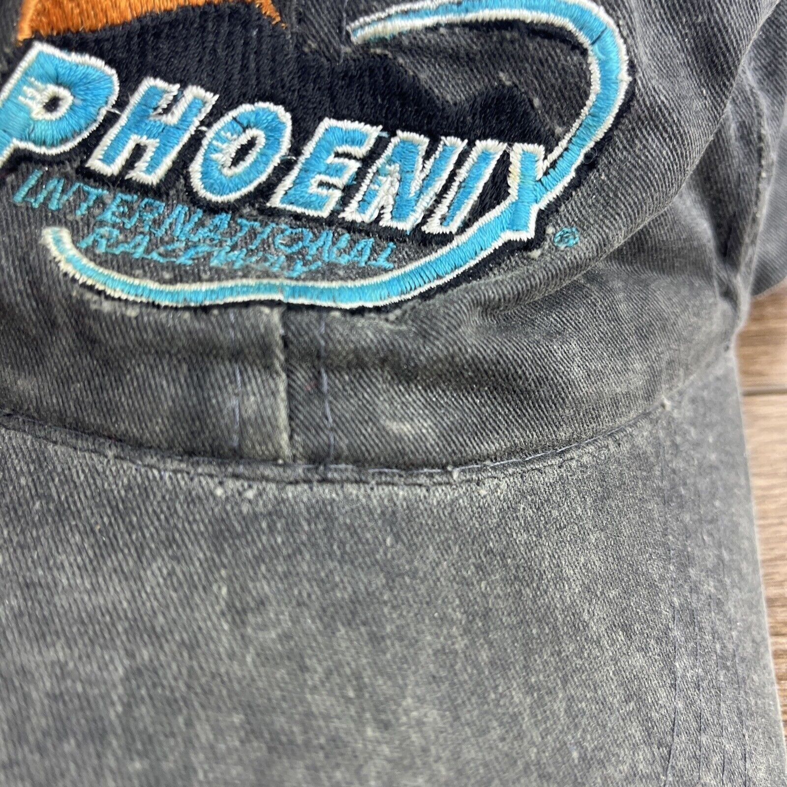 Other Phoenix International Raceway Hat Gray Hat Adjustable Adult Size ONE SIZE - 6 Thumbnail