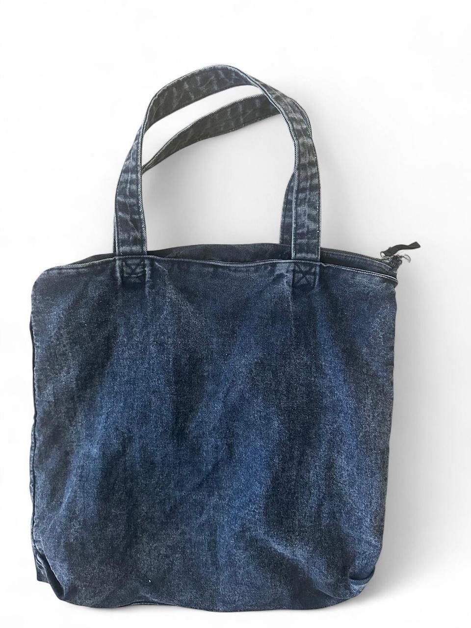 Other Typo Black Denim Tote Bag 🖤 Size ONE SIZE - 2 Thumbnail