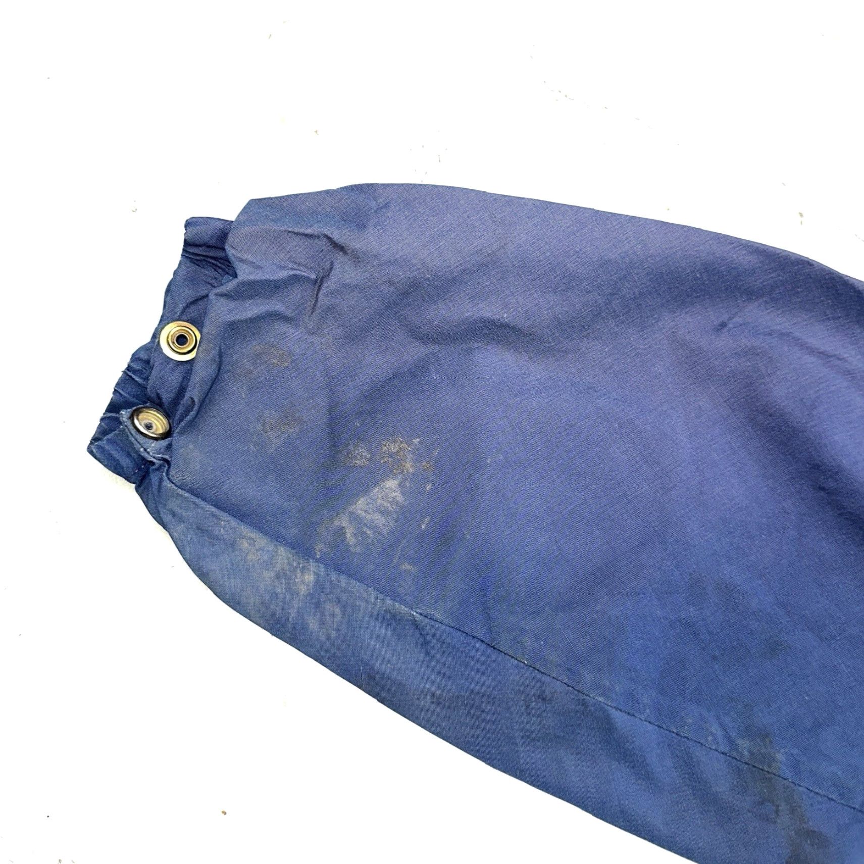 Eddie Bauer Eddie Bauer VTG Hooded Barn Jacket S Blue Cotton Chore Coat Track Hiking 90s Mens Size US S / EU 44-46 / 1 - 6 Thumbnail