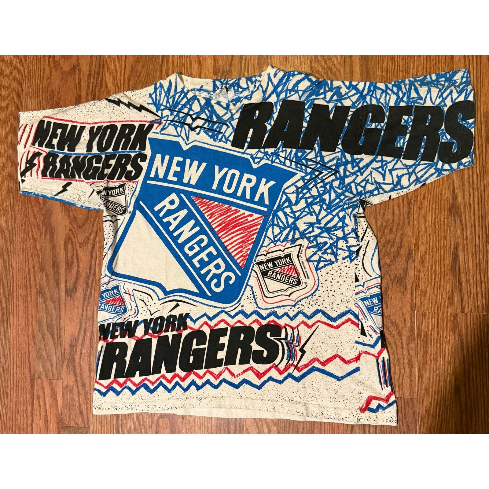 Other Vintage 90s New York Rangers Magic Johnson Size Large Size US L / EU 52-54 / 3 - 1 Thumbnail