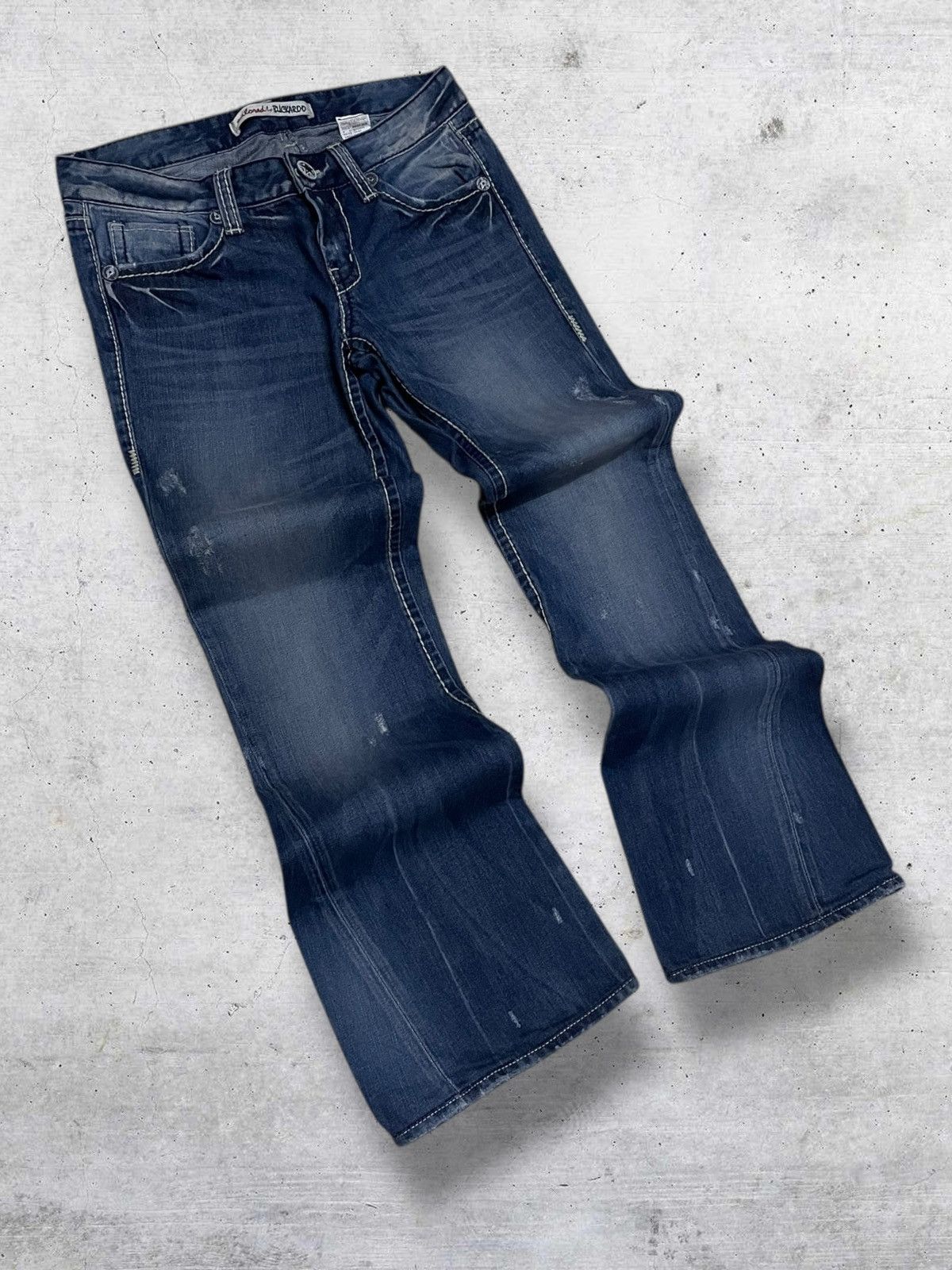 Japanese Brand VINTAGE BUCKAROO CRAFTED JAPAN DESIGNER 90S FLARED CUT DENIM Size US 30 / EU 46 - 2 Thumbnail