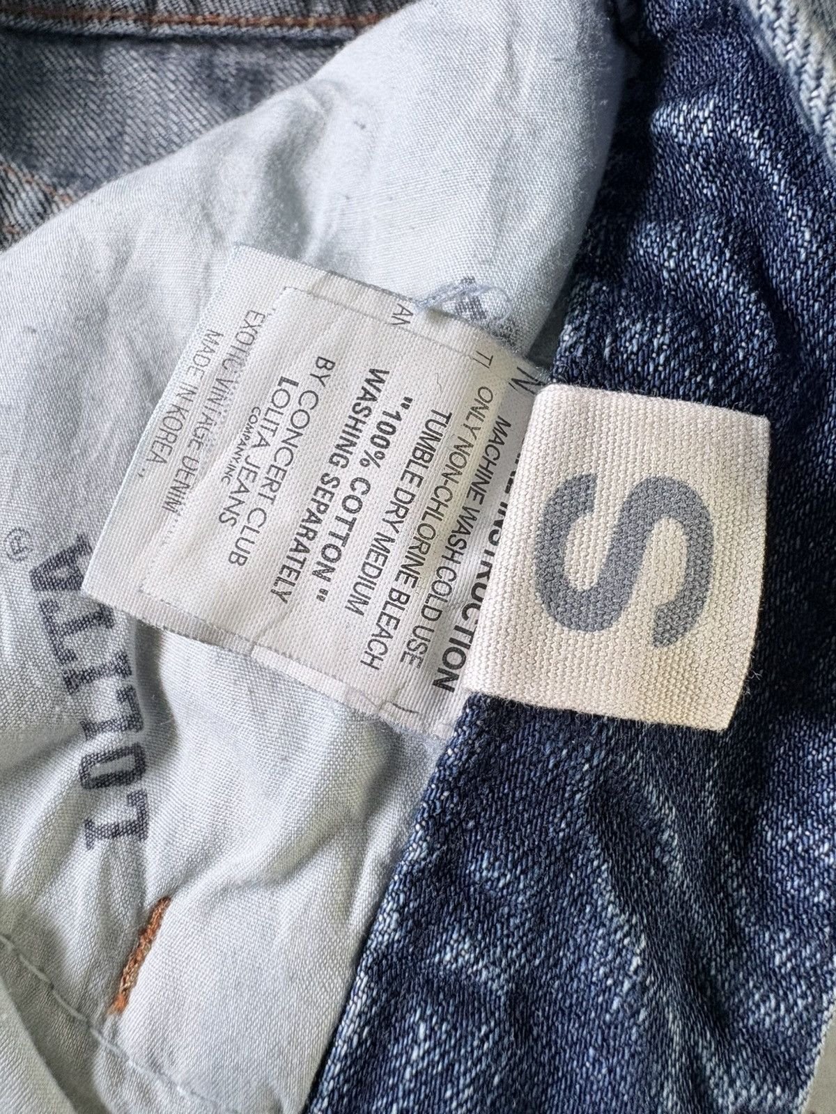 14th Addiction Lolita Clawmarks whisker Denim Pants Size US 29 - 13 Thumbnail