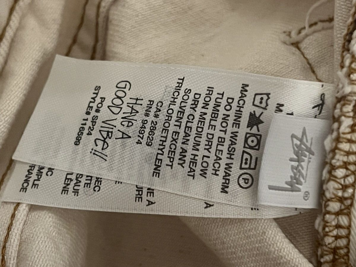 Stussy Stussy Classic Denim Jean Natural 32 Size US 32 / EU 48 - 6 Thumbnail