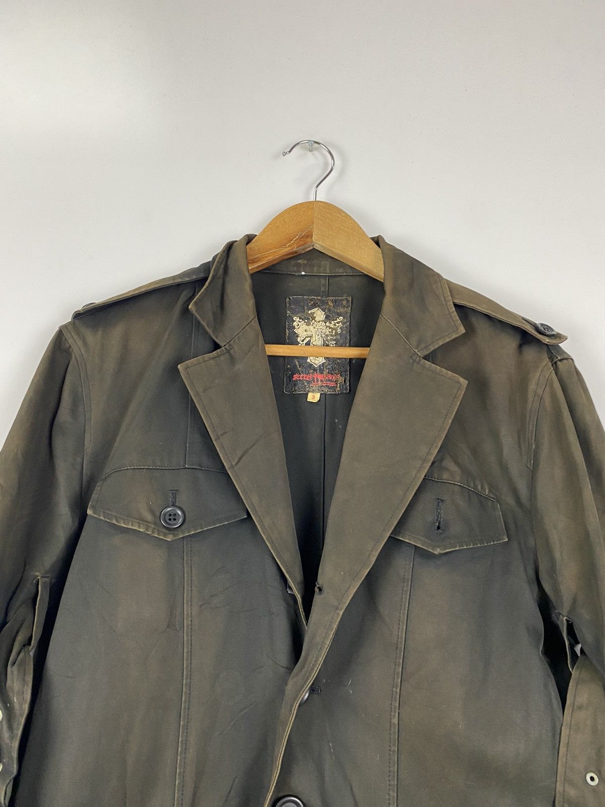 Designer × Vintage Vintage 90s Secret Agent long jacket Size US M / EU 48-50 / 2 - 12 Thumbnail