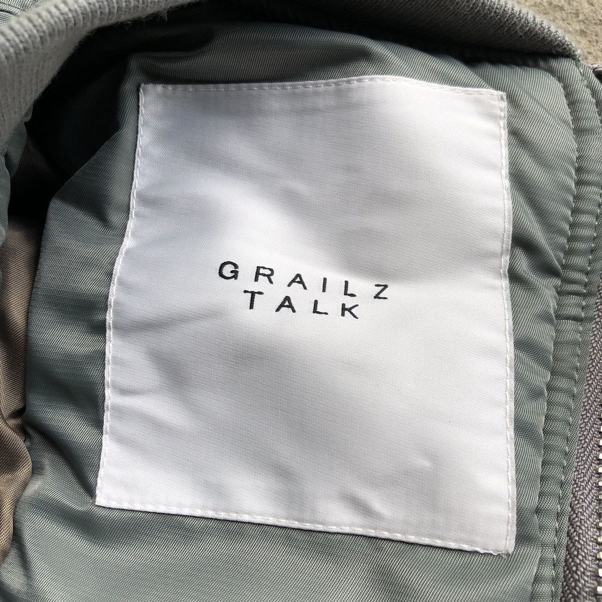 GRAILZ Grailz - Loose Fit Cotton Bomber Jacket - 2025AK18 Size US XXL / EU 58 / 5 - 12 Thumbnail