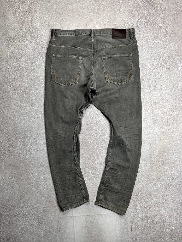 Allsaints × Vintage VINTAGE ALLSAINTS GRAY FLARED AVANTGARDE ARCHIVAL JEANS 36 Size US 36 / EU 52 - 1 Thumbnail